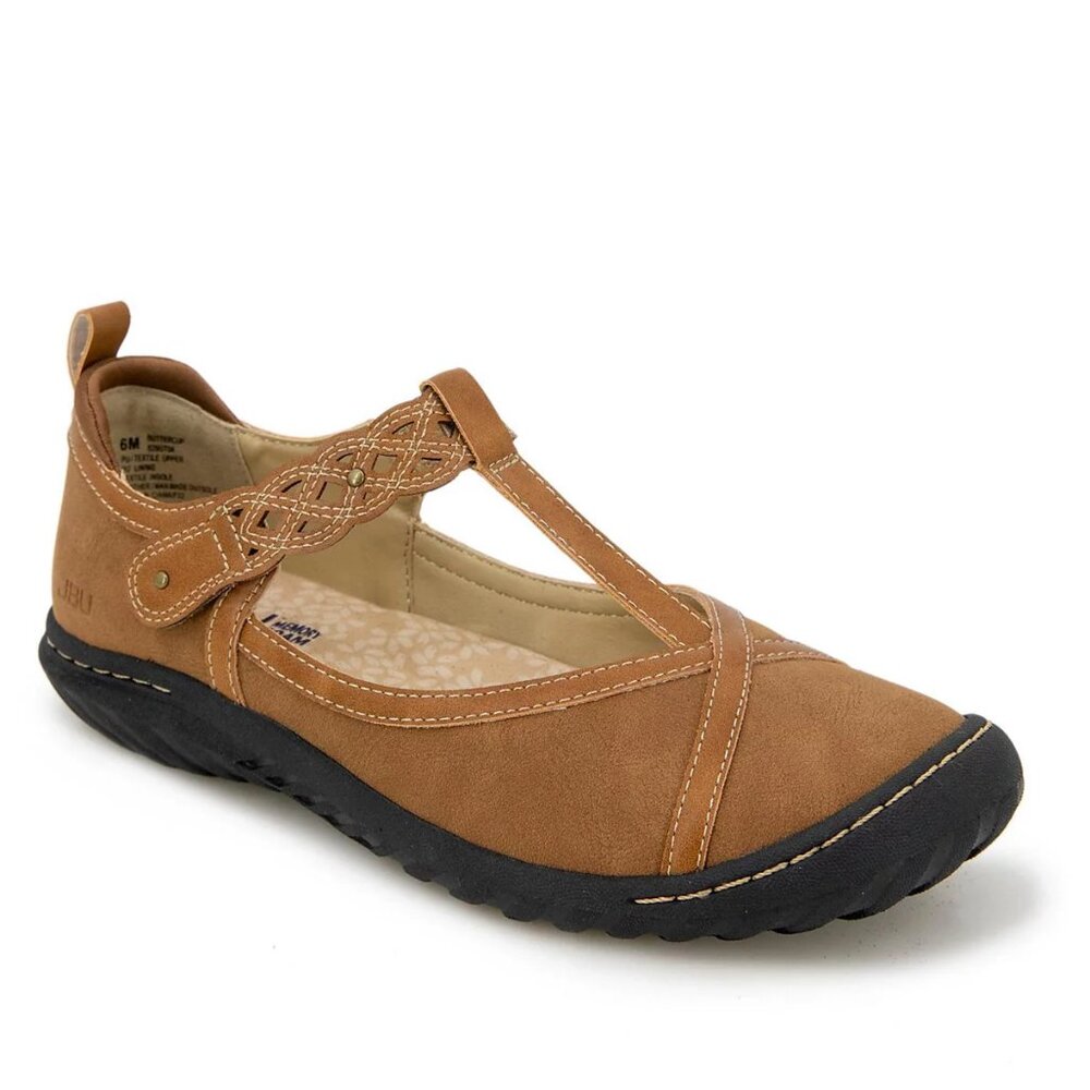 JBU Tan Women's Buttercup Flats/NIB/9.5M